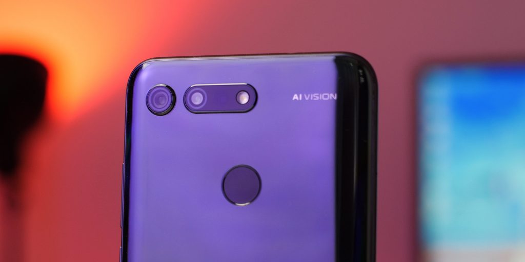 Honor View 20 camera set tup