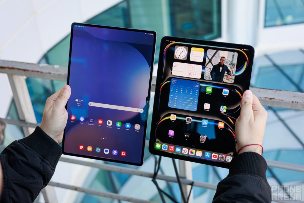 samsung galaxy tab s10 ultra vs apple ipad pro m4 1