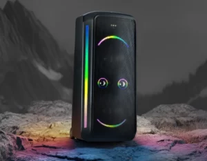 نقد و بررسی اسپیکر پارتی باکس Portronics Iron Beats 5 Prime؛ غول 250 واتی با رقص نور RGB